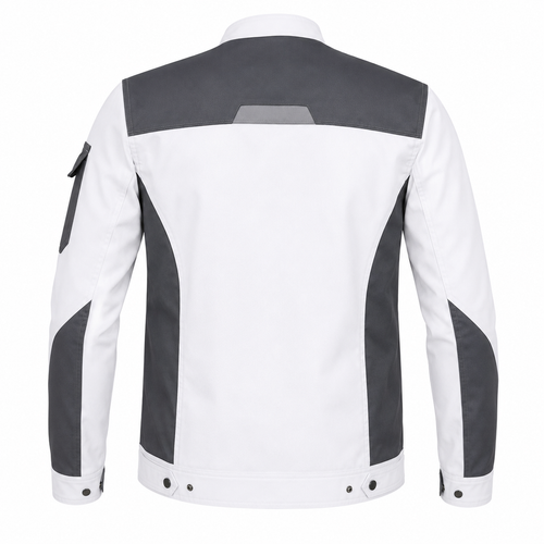 Bílá pracovní strečová bunda Classic Stretch Slim