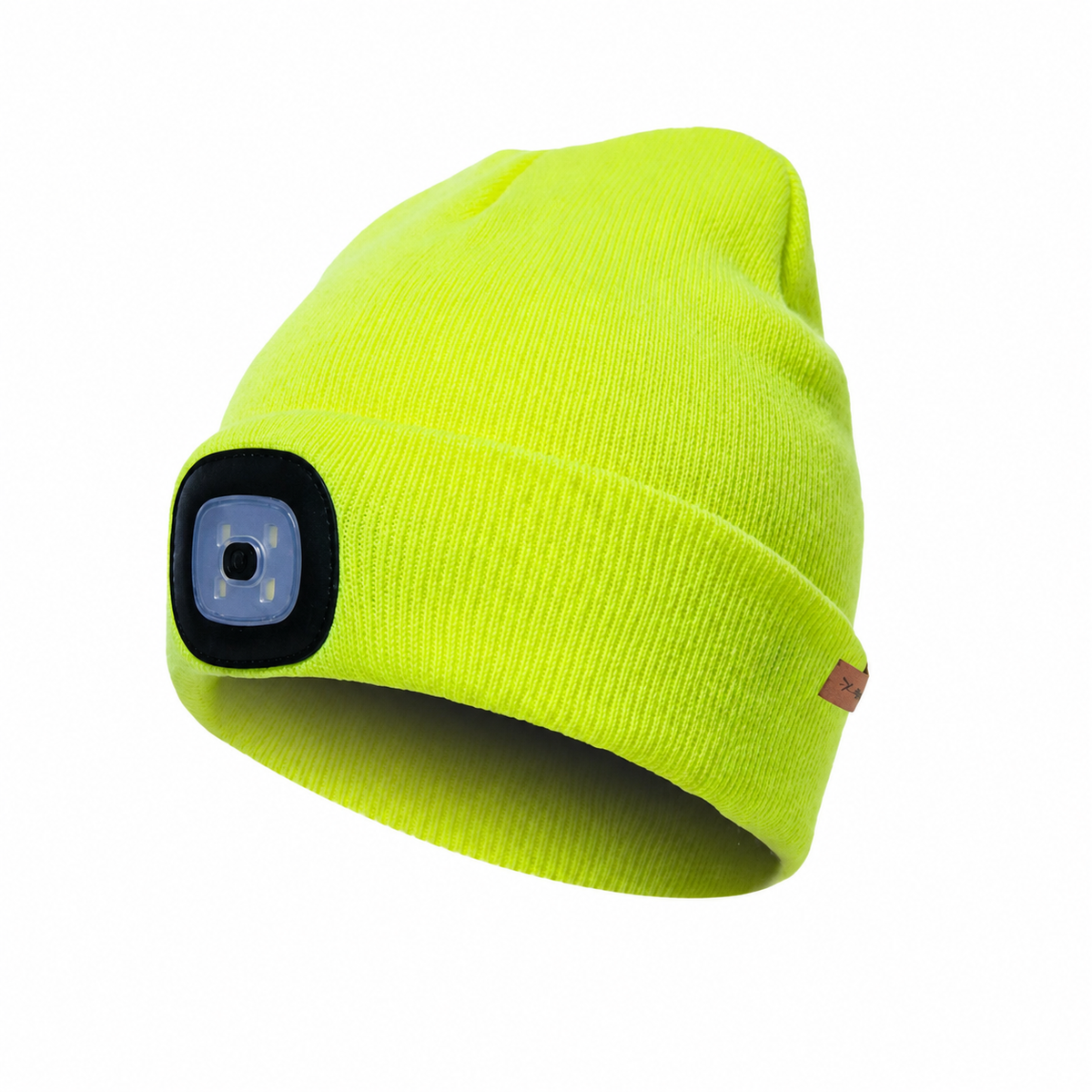 Zimní reflexní čepice s USB světlem